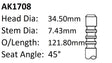 Chrysler 225 Exhaust Valve AK1708 - Austral | Universal Auto Spares
