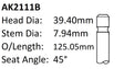 Holden 5.7L GEN3 Exhaust Valve AK2111B - Austral | Universal Auto Spares