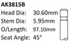 Holden 3.6L Exhaust Valve AK3815B - Austral | Universal Auto Spares
