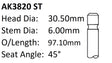 Holden 3.6L Alloytec LPG Exhaust Valve AK3820 ST - Austral | Universal Auto Spares
