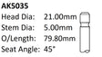 Dai Ejde 12V Exhaust Valve AK5035 - Austral | Universal Auto Spares