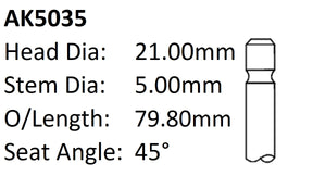 Dai Ejde 12V Exhaust Valve AK5035 - Austral | Universal Auto Spares