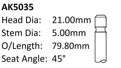 Dai Ejde 12V Exhaust Valve AK5035 - Austral | Universal Auto Spares