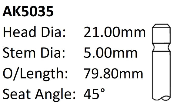 Dai Ejde 12V Exhaust Valve AK5035 - Austral | Universal Auto Spares