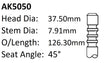 Chrysler Ega 3.3L Exhaust Valve AK5050 - Austral | Universal Auto Spares