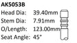 Chrysler Ezb 5.7L Exhaust Valve 123mm O/L AK5053B - Austral | Universal Auto Spares