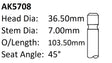 Holden C20NE C22NE 8V Exhaust Valve AK5708 - Austral | Universal Auto Spares