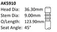 Ford Transit 2.5D Exhaust Valve AK5910 - Austral | Universal Auto Spares