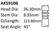 Ford Transit 2.5D Exhaust Valve AK5910B - Austral | Universal Auto Spares