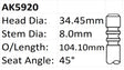 Ford 4.0L OHV Exhaust Valve AK5920 - Austral | Universal Auto Spares