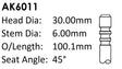 Alfa Romeo 939A5 Exhaust Valve AK6011 - Austral | Universal Auto Spares