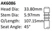 Peugeot DW10TD Exhaust Valve AK6086 - Austral | Universal Auto Spares