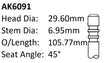 Citroen Peugeot Exhaust Valve AK6091 - Austral | Universal Auto Spares