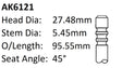 Citroen DV6DTED 8V Exhaust Valve AK6121 - Austral | Universal Auto Spares