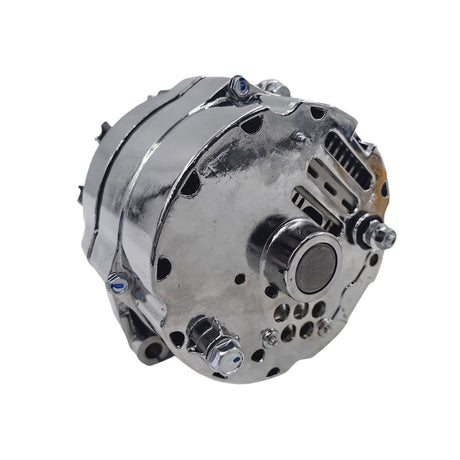 100A Alternator Internal Reg. Chrome Fit For Holden Commodore Torana HQ HJ HX HZ WB - Machter