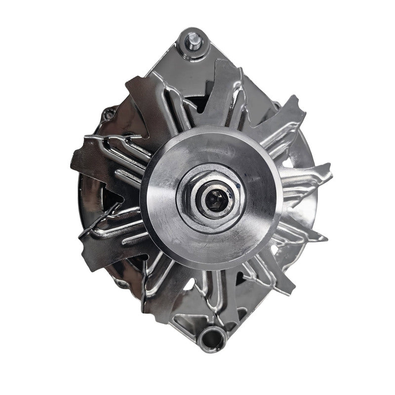 100A Alternator Internal Reg. Chrome Fit For Holden Commodore Torana HQ HJ HX HZ WB ALTER-CV001 - Machter
