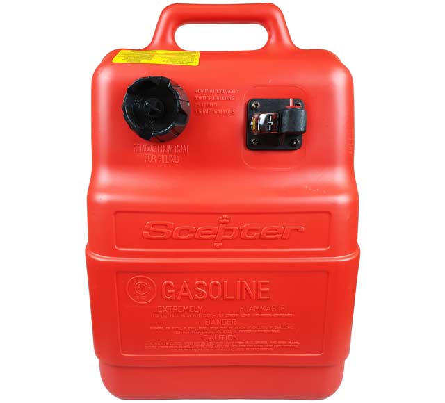 Marine 25L Fuel Can with Gauge - Scepter