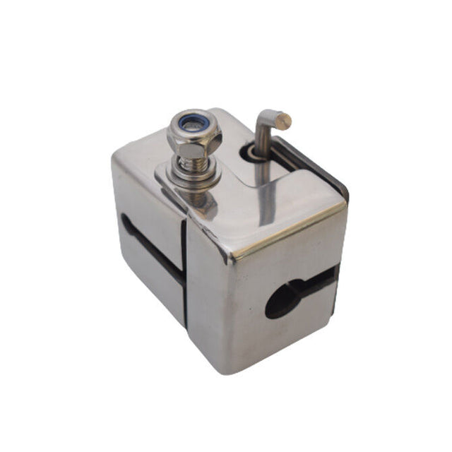 Antenna Mount Bracket Radio Folding Adjustable Fit Bull Bar Nudge Bar Stainless Steel AMB-001 - Machter