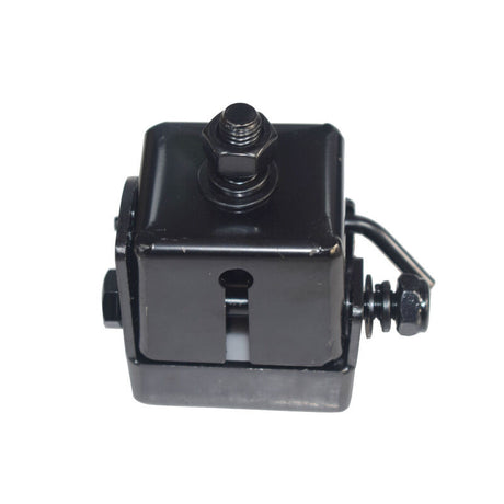 Black Antenna Mount Bracket Radio Folding Adjustable Fit Bull Bar Nudge Bar AMB-002 - Machter