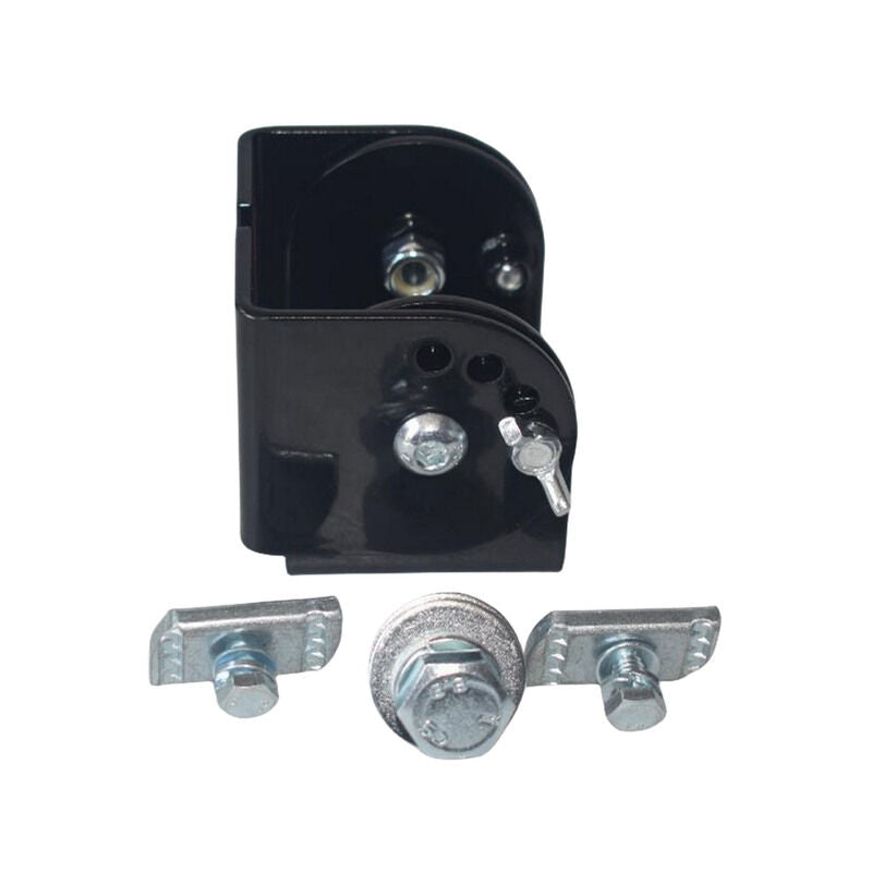 Black Aerial Antenna Mount Bracket w/17mm Hole 4 Positions Folding Bracket AMB-003 - Machter