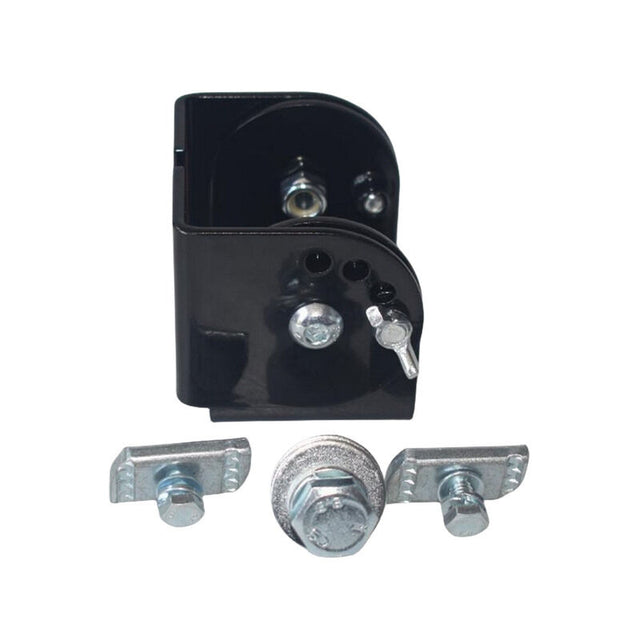 Black Aerial Antenna Mount Bracket w/17mm Hole 4 Positions Folding Bracket AMB-003 - Machter