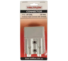 Anderson Style Connector Terminals Stainless Steel Spring Clips - VoltFlow