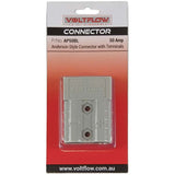 Anderson Style Connector With Terminals Stainless Steel Spring Clips - Voltflow