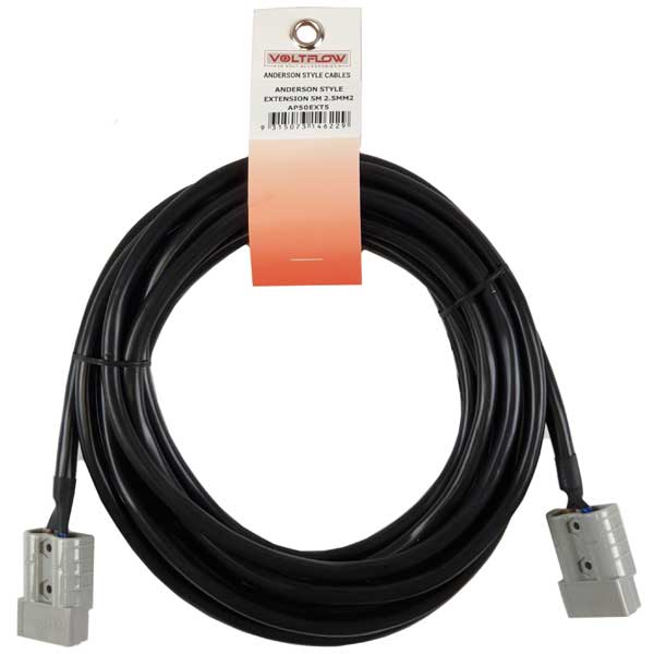 Anderson Style Connector 50a Extension 3 Metre 2.5mm - Voltflow | Universal Auto Spares