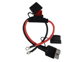 Anderson Style Connector 50AMP To Eye Terminals Fused 50AMP (8AWG) - Voltflow