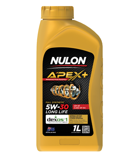 APEX+ Full Sunthetic 5W-30 Long Life - Nulon | Universal Auto Spares