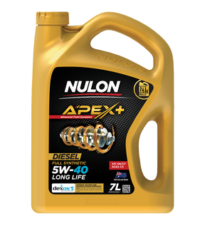 APEX+ 5W-40 Long Life - Nulon 7L