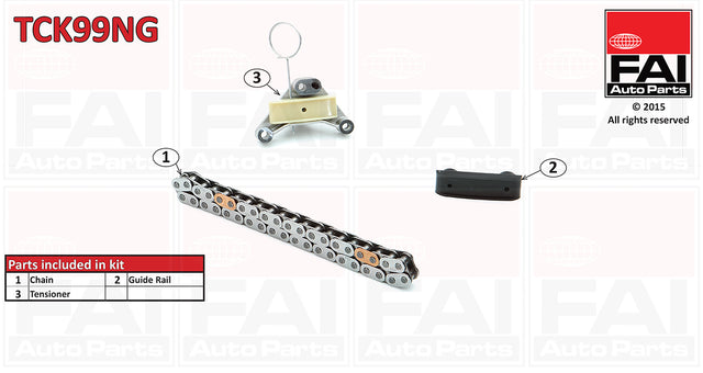 Peugeot Cam Timing Chain Kit APGTK25 - Austral | Universal Auto Spares