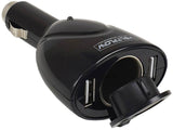 12v Accessory Socket + Twin USB 2.4AMP And Dust Cap - Voltflow