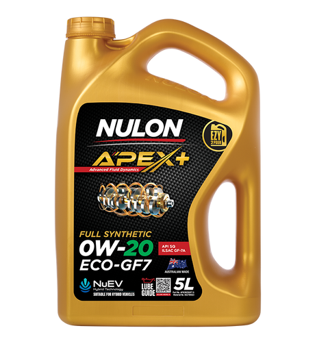 APEX+ 0W-20 ECO-GF7 APX0W20GF7 - Nulon | Universal Auto Spares