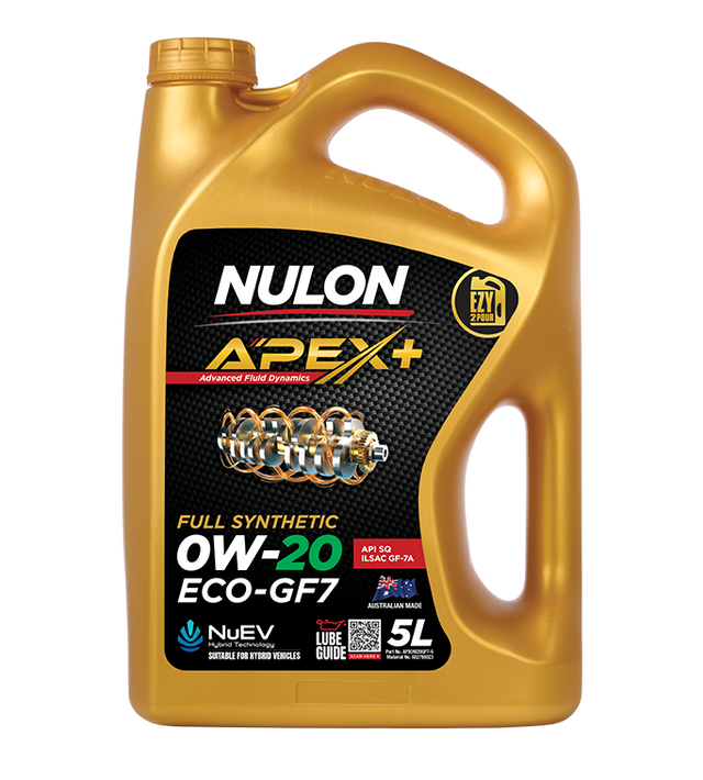APEX+ 0W-20 ECO-GF7 APX0W20GF7 - Nulon | Universal Auto Spares