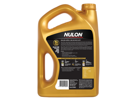 APEX+ 0W-20 ECO-GF7 APX0W20GF7 - Nulon | Universal Auto Spares