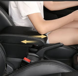 Black Armrest Box Fit For MG ZS 2017-2024 Central Consoles Box Arm Rest 3 USB Ports ARMLID-MG001 - Machter
