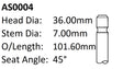 Dai CB Int Valve AS0004 - Austral | Universal Auto Spares