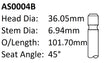 Dai CB Int Valve AS0004B - Austral | Universal Auto Spares