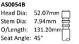 Chrysler Ezb 5.7L Int Valve 131.2mm O/L AS0054B - Austral | Universal Auto Spares