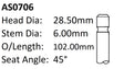 Holden F16D3 Int Valve AS0706 - Austral | Universal Auto Spares