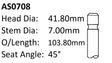 Holden C20NE C22NE 8V Int Valve AS0708 - Austral | Universal Auto Spares