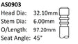 Ford SD Mondeo Int Valve AS0903 - Austral | Universal Auto Spares