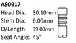 Ford Fyj Fiesta Int Valve AS0917 - Austral | Universal Auto Spares
