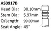 Ford Fyj Fiesta Int Valve AS0917B - Austral | Universal Auto Spares