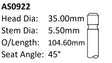 Ford Aodb Int Valve AS0922 - Austral | Universal Auto Spares