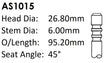Alfa Romeo 955A7 Int Valve AS1015 - Austral | Universal Auto Spares