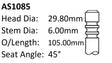 Ford Azba 2.0LCRDI Int Valve AS1085 - Austral | Universal Auto Spares