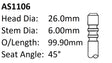 BMW M47 M57 Int Valve AS1106 - Austral | Universal Auto Spares
