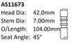 BMW 318 M43 Int Valve AS11673 - Austral | Universal Auto Spares